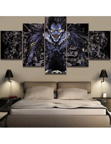 Tableau Death Note Ryuk Cadre Toile Livraison rapide