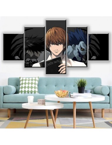 Cadre Death Note Tableau Toile des créatures d'habitude