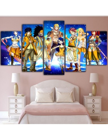 Tableau Peinture Fairy Tail Cadre Toile Faites des économies