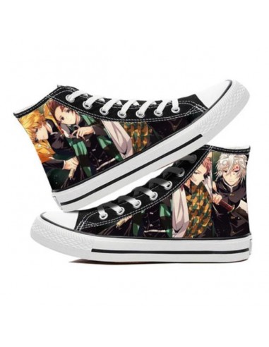 Chaussures Fermées Manga Demon Slayer Baskets Converses Sneakers Adulte Homme Femme à prix réduit toute l'année