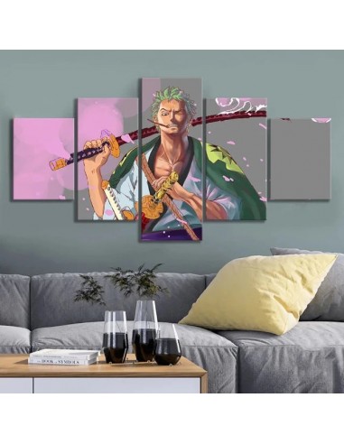 Tableau One Piece Roronoa Zoro Cadre Toile Les êtres humains sont 