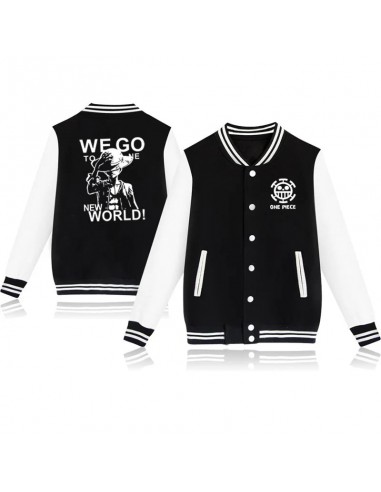 Veste Blouson One Piece Luffy New World chez Cornerstreet bien 