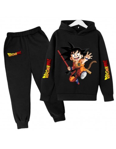 Ensemble Sweat & Pantalon Enfant Dragon Ball Goku Noir pour bénéficier 