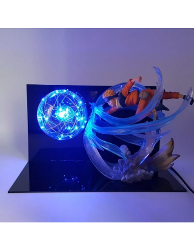 Lampe Rasengan Naruto Led Neon À Poser De Chevet ou Bureau Déco Manga Découvrez la collection