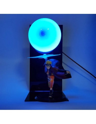 Lampe Naruto Oodama Rasengan Led Neon À Poser De Chevet ou Bureau Déco Manga pas cher 