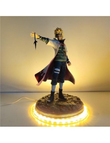 Lampe Minato Led Neon À Poser De Chevet ou Bureau Déco Manga Naruto JUSQU'A -70%! 