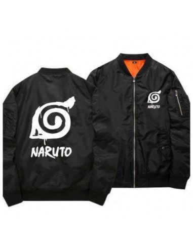 Blouson Naruto Adulte Coloris Homme Femme Bomber Hiver / Mi Daison Manga Manteau Veste vous aussi creer 