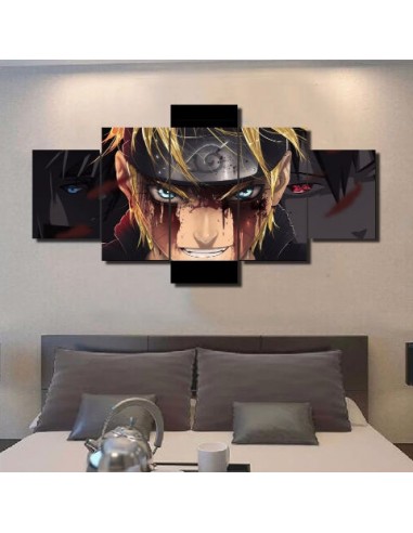 Tableau Naruto Uzumaki Deco Toile Cadre Mural Manga Venez découvrir notre 