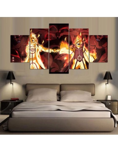 Tableau Naruto Shippuden Deco Toile Cadre Mural Manga sur le site 