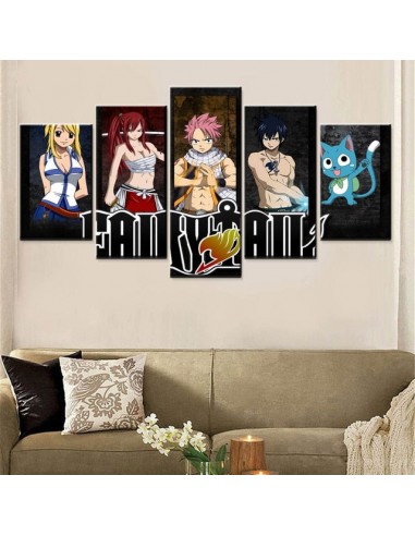 Décoration Fairy Tail Cadre Toile les ligaments